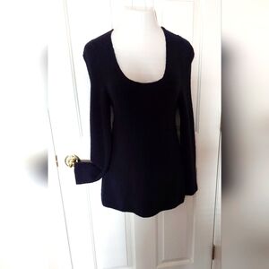 Max Studio Navy sweater dress S